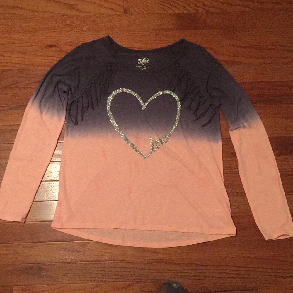 Long sleeve Justice shirt